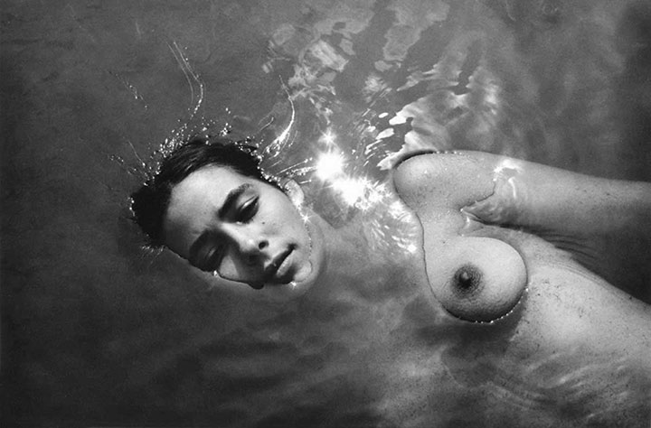 Lady in the lake, Putney, Vermont, 1974