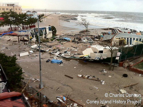 Eyewitness to Sandy on Coney Island,  Charles Denson, 2012