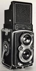The Rolleiflex Automat, Model 3 was produced from 1945-1949. It was my very first camera.