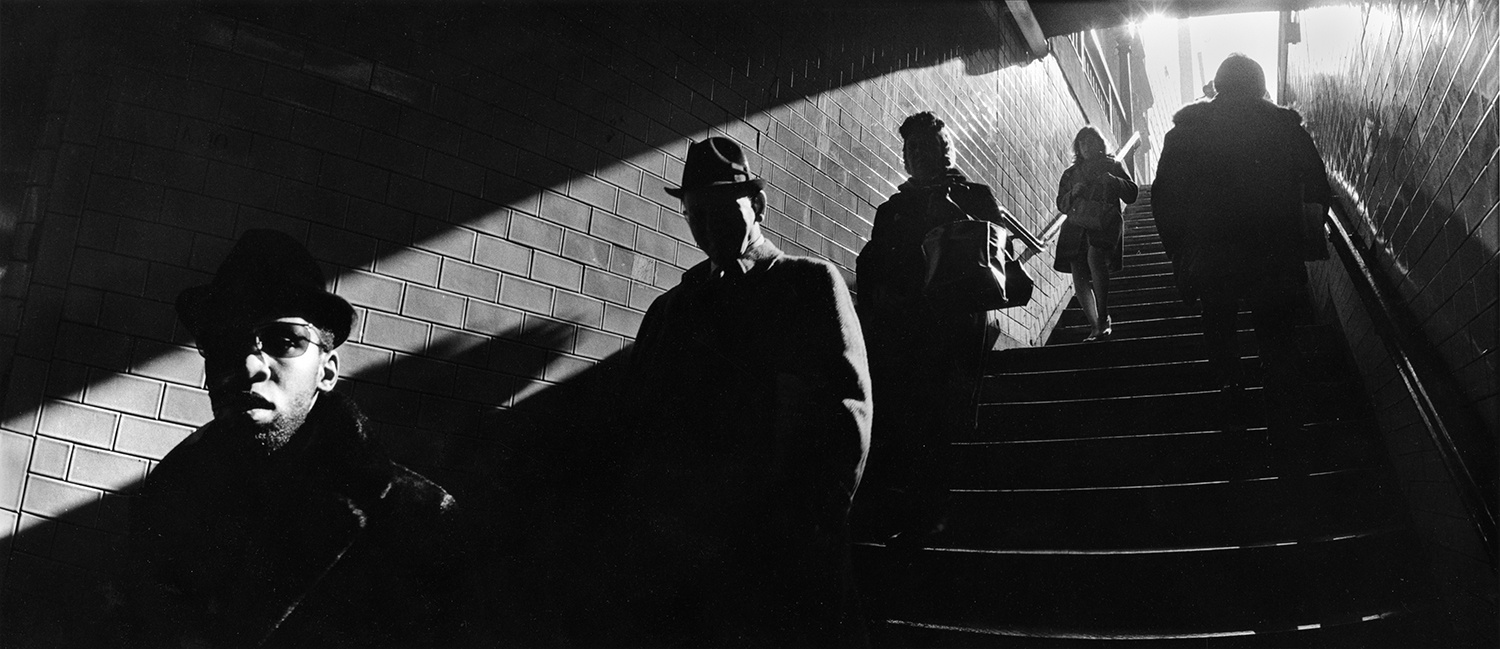Ascending Subway Stairs, 1970