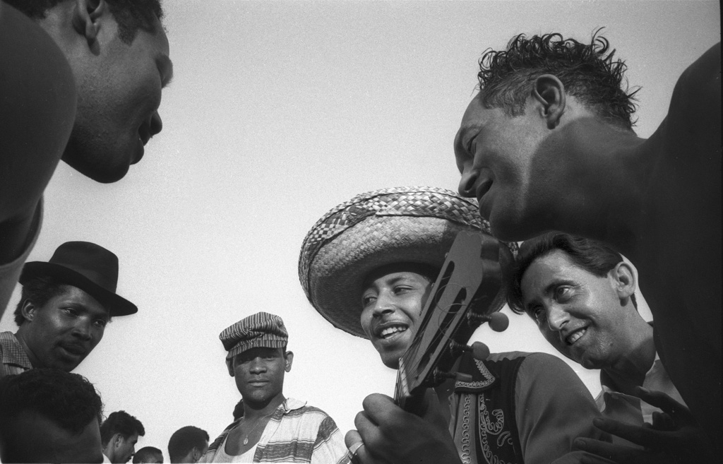 Beach musicians, 1950
