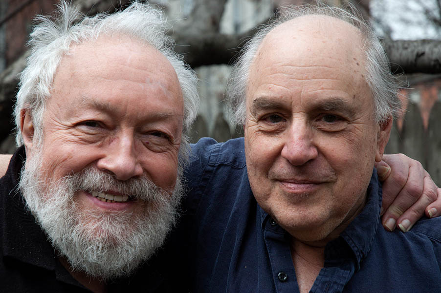 Harold Feinstein and Peter Angelo Simon, Brooklyn, 2008 ©Peter Angelo Simon